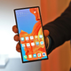 When folded up, the Mate X’s 6.6-inch front screen makes it looks like a regular phone, as opposed to the Galaxy Fold which sports a shrunken 4.6-inch exterior display.